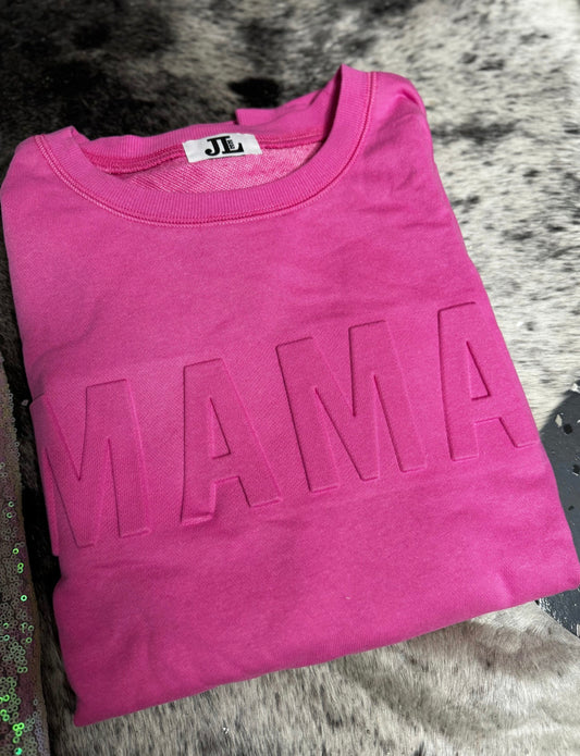 Pink Mama Crew Sweatshirt