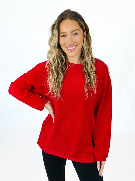 Sarah Corded Sweatshirt