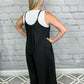 Lindsay Romper in Black